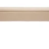 Banc Coffre En Tissu Beige Et Bois Clair Massif L120 Cm LARS 23