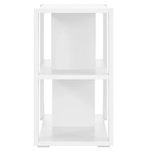 Bibliothèque Basse Design Blanche L168 Cm MUSSO 10