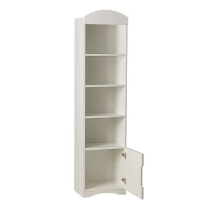 Bibliothèque Blanc 1 Porte 3 étagères L46 Cm ANTONIN luxe soldes 10