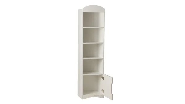 Bibliothèque Blanc 1 Porte 3 étagères L46 Cm ANTONIN luxe soldes 4