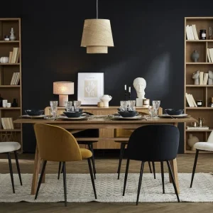 Prestation Et Rapide Bibliothèque Design Finition Bois Chêne L92 Cm EPURE 15