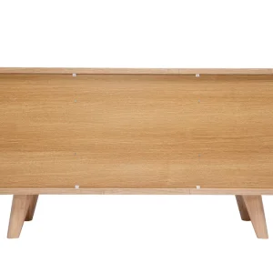Buffet Scandinave En Bois Clair 2 Portes 3 Tiroirs L160 Cm FIFTIES 20