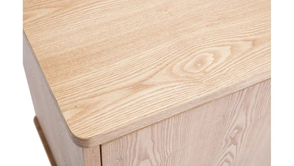 Buffet Scandinave En Bois Clair 2 Portes 3 Tiroirs L160 Cm FIFTIES 7