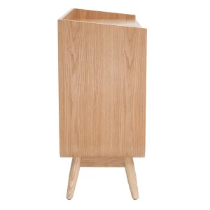Buffet Scandinave En Bois Clair 2 Portes L122 Cm HALLEN 16