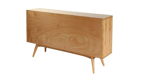 Buffet Vintage Bois Clair 4 Portes 2 Tiroirs L160 Cm NORDECO Authenticité garantie 4