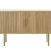 Buffet Vintage En Bois Clair Chêne 2 Portes Coulissantes L138 Cm EPIC marque pas cher 29
