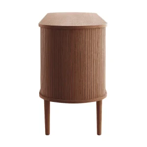 garantie de qualité Buffet Vintage En Bois Foncé 2 Portes Coulissantes L160 Cm EPIC 14