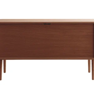 garantie de qualité Buffet Vintage En Bois Foncé 2 Portes Coulissantes L160 Cm EPIC 16