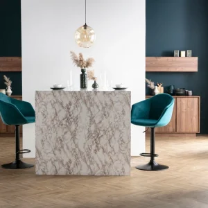 l'unique style Buffet Vintage Finition Bois Foncé Noyer 4 Portes L180 Cm COMO 21