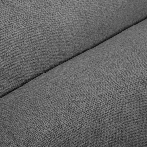 Canapé D’angle Design 5 Places En Tissu Gris Anthracite Et Métal Noir PUCHKINE Prestation Et Rapide 19