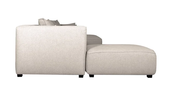 à prix réduits Canapé D’angle Modulable Grand Format 4 éléments Beige PLURIEL 4