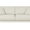Canapé Scandinave 3 Places En Tissu Beige Ivoire Et Bois Clair VOGUE site pas cher 23