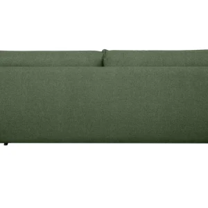 Canapé Scandinave 3 Places En Tissu Kaki Et Bois Clair CREEP 13