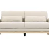 outlet Canapé Scandinave 3 Places En Tissu Naturel Et Bois Clair EKTOR 17