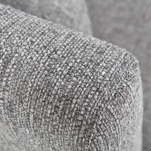 Canapé Scandinave Déhoussable 3 Places En Tissu Gris Clair Et Bois Clair OSLO ﻿soldes 16