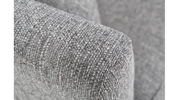 Canapé Scandinave Déhoussable 3 Places En Tissu Gris Clair Et Bois Clair OSLO ﻿soldes 5