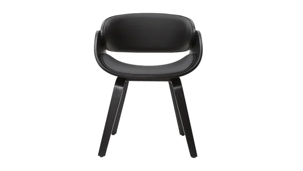 nouveau produit Chaise Design Noire BENT 1