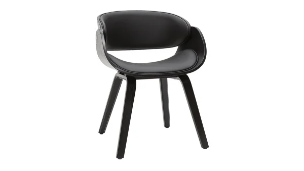 nouveau produit Chaise Design Noire BENT 3