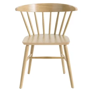 vente chaude Chaises à Barreaux Bois Clair Chêne (lot De 2) DARIA 14
