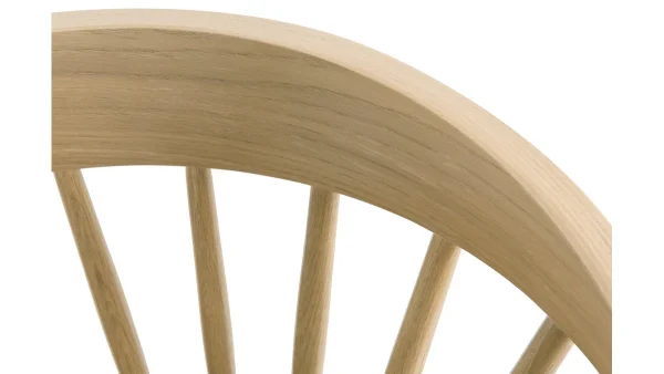 vente chaude Chaises à Barreaux Bois Clair Chêne (lot De 2) DARIA 7