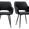 Boutique officielle Chaises Noires (lot De 2) LAURETTE 26