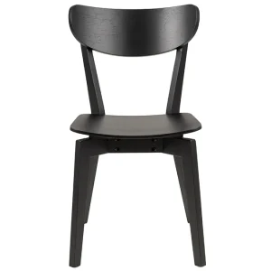 Chaises Scandinaves Bois Noir (lot De 2) BAKI 13
