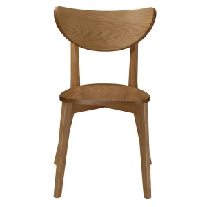 Chaises Scandinaves En Bois Clair Chêne (lot De 2) LEENA 14