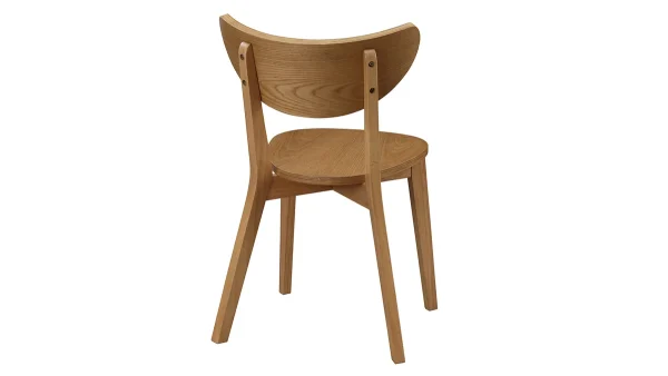 Chaises Scandinaves En Bois Clair Chêne (lot De 2) LEENA 6