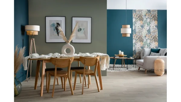 Chaises Scandinaves En Bois Clair Chêne (lot De 2) LEENA 9