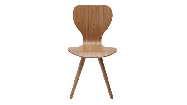 mode Chaises Vintage Bois Clair (lot De 2) NORDECO 3