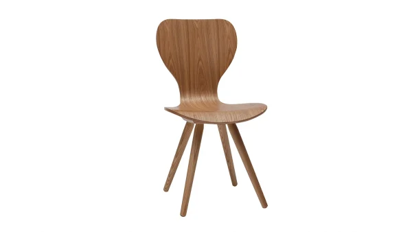 mode Chaises Vintage Bois Clair (lot De 2) NORDECO 4