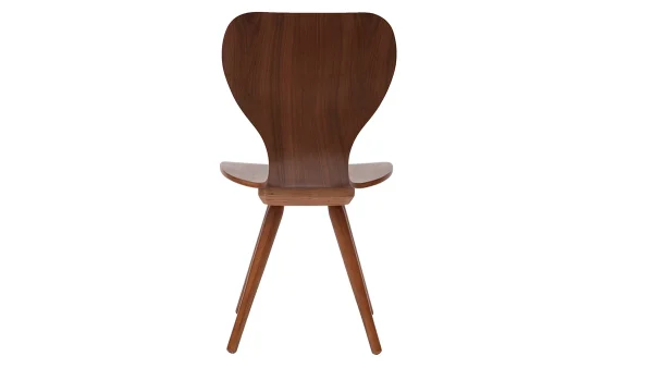 Chaises Vintage Bois Foncé Noyer (lot De 2) NORDECO 5