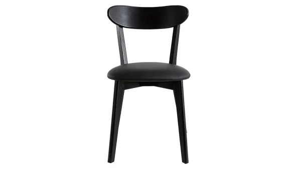 Chaises Vintage Noires (lot De 2) DOVE 3