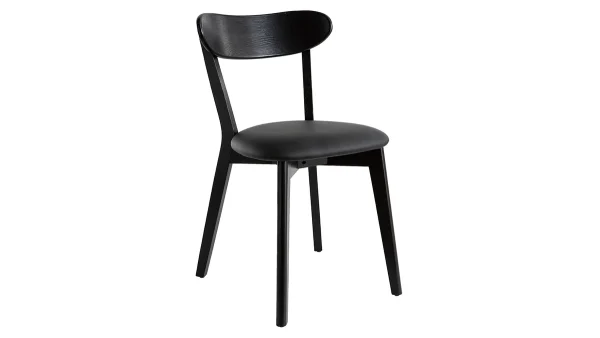 Chaises Vintage Noires (lot De 2) DOVE 4