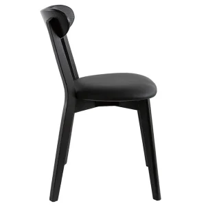 Chaises Vintage Noires (lot De 2) DOVE 16
