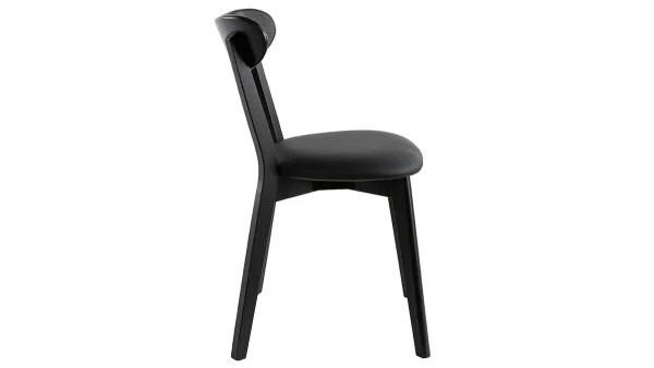 Chaises Vintage Noires (lot De 2) DOVE 5