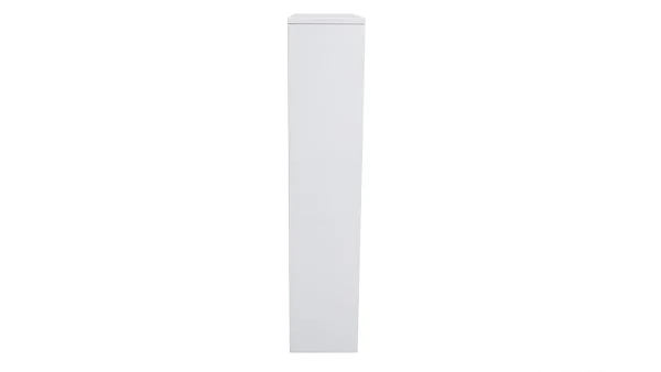 Meuble à Chaussures Design Blanc Laqué Brillant L70 Cm DEVA 4