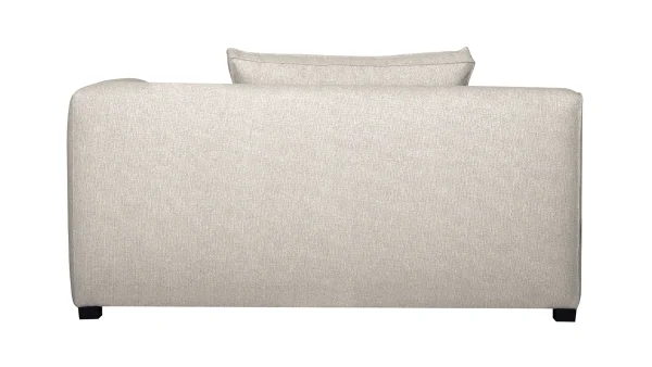 soldes en ligne Module D’angle Droit Pour Canapé En Tissu Beige PLURIEL 4
