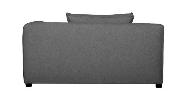 Module D’angle Droit Pour Canapé En Tissu Gris Anthracite PLURIEL soldes en ligne 5