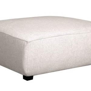 Pouf Module De Canapé En Tissu Beige PLURIEL prix pas cher 11