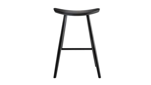 Tabouret De Bar Bois Noir 65 Cm DEMORY boutique paris 1