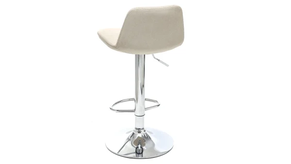 ultratendance Tabouret De Bar Design Tissu Naturel Lot De 2 ZACK 5