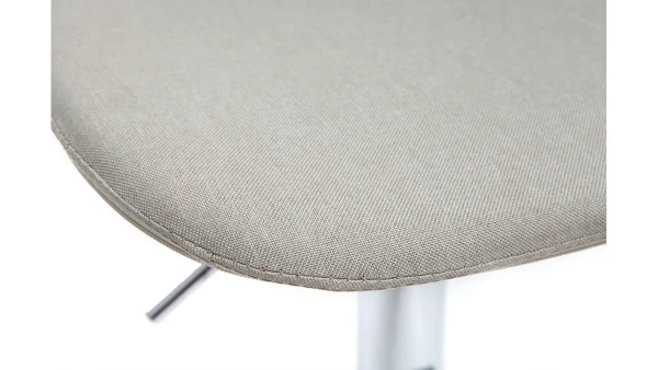 ultratendance Tabouret De Bar Design Tissu Naturel Lot De 2 ZACK 6
