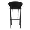 boutique en ligne Tabouret De Bar Design Velours Noir H78 Cm DALLY – Miliboo & Stéphane Plaza 20