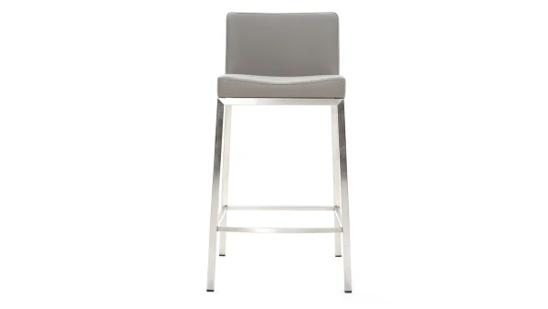 Tabouret Design Gris H66 Cm (lot De 2) EPSILON outlet 3