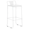 Tabouret Extérieur Design Métal Blanc 76 Cm TENERIFE mode 26