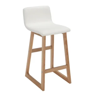Acheter Maintenant Tabourets De Bar Bois Clair Et Blanc 65 Cm (lot De 2) OSAKA 17