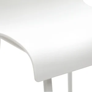 Tabourets De Bar Design Blanc 76 Cm (lot De 2) ONA 20