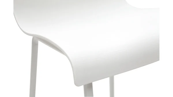 Tabourets De Bar Design Blanc 76 Cm (lot De 2) ONA 7