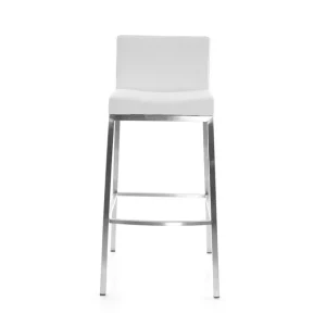 Tabourets De Bar Design Blancs 76 Cm EPSILON (lot De 2) soldes luxe 10